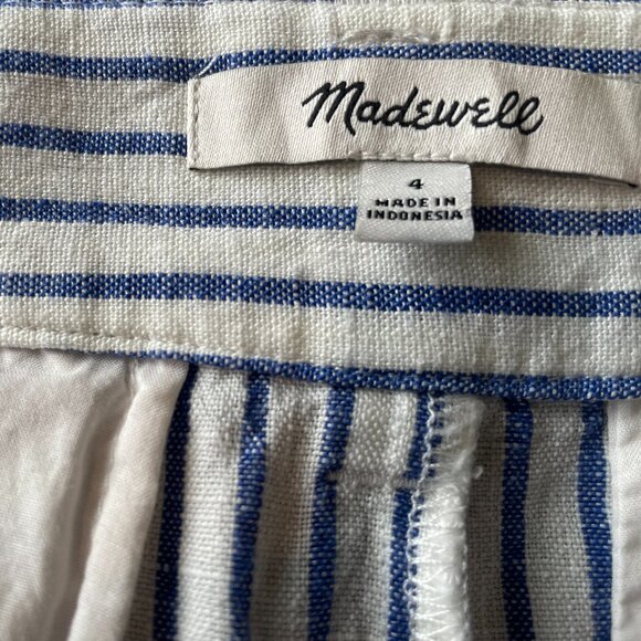 Madewell Linen Wide leg Pant(The Harlow) - Picture 3 of 5